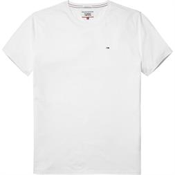 Camiseta blanca basica Tommy Jeans hombre 