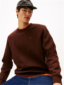 Tommy Jeans sudadera cuello redondo sin capucha