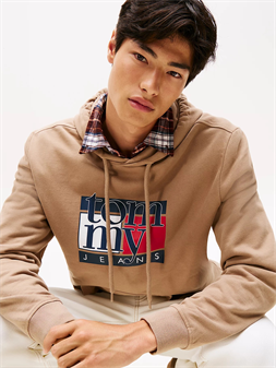 Tommy Jeans sudadera con capucha y logo