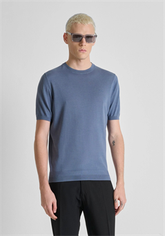Antony Morato jersey cuello redondo regular fit de manga corta mezcla de algodón suave