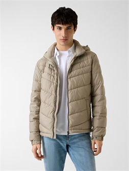 Guess plumas hombre beig