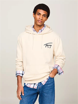 Tommy Jeans sudadera beis para hombre
