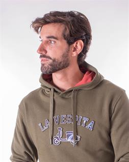 Sudadera hombre con capucha La Vespita