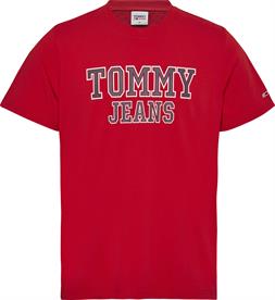 Tommy Jeans camiseta roja hombre 
