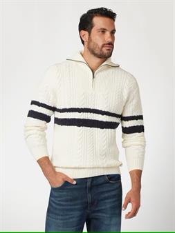 Guess jersey de punto con cremallera para hombre