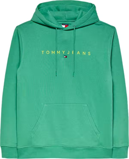 Tommy Jeans Sudadera regular capucha hombre verde