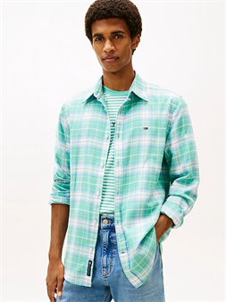 Tommy Jeans Camisa de cuadros de corte regular